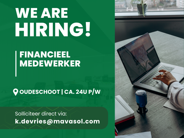 Vacature Financieel medewerker | Oudeschoot